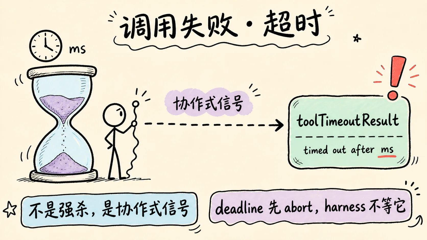 调用失败 · 超时